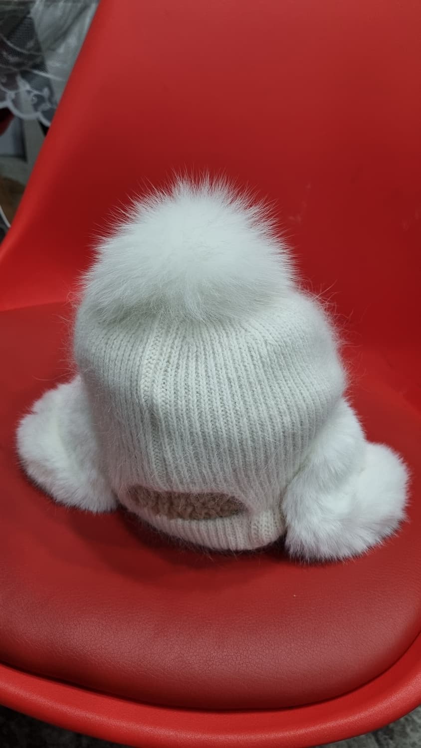 callaway(캘러웨이) 레이디 폭스퍼 앙고라 니티드모자 FREE 상품이미지3