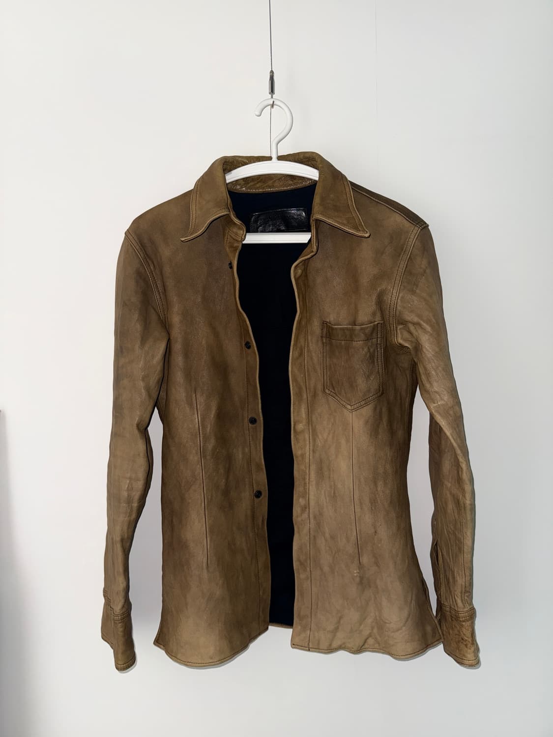 Isamu Katayama Backlash leather shirt 상품이미지6