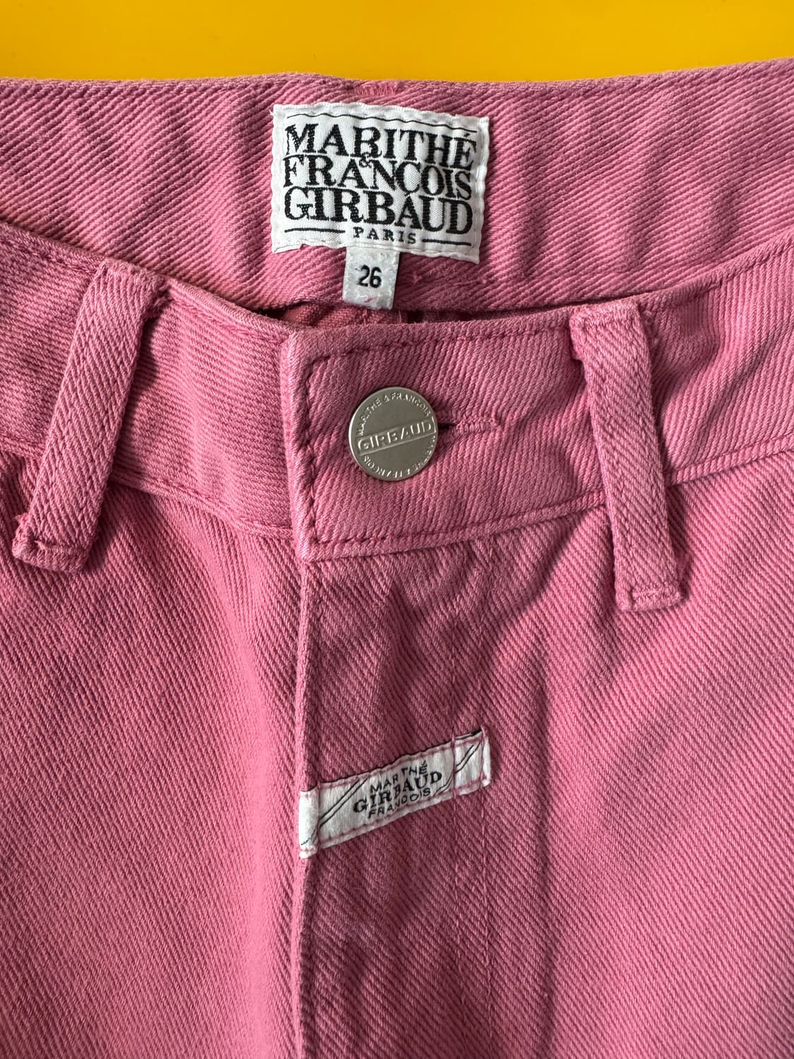  Marithe Francois Girbaud 핑크데님 상품이미지2