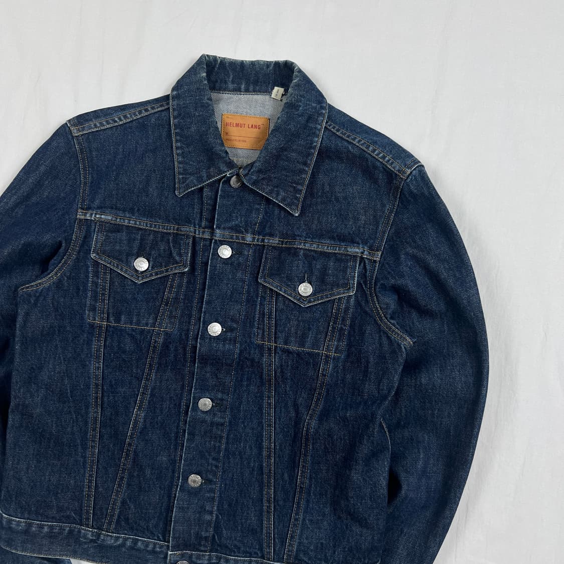 90‘s 98년도 헬무트랭 helmut lang 트러커 데님 청자켓 상품이미지3