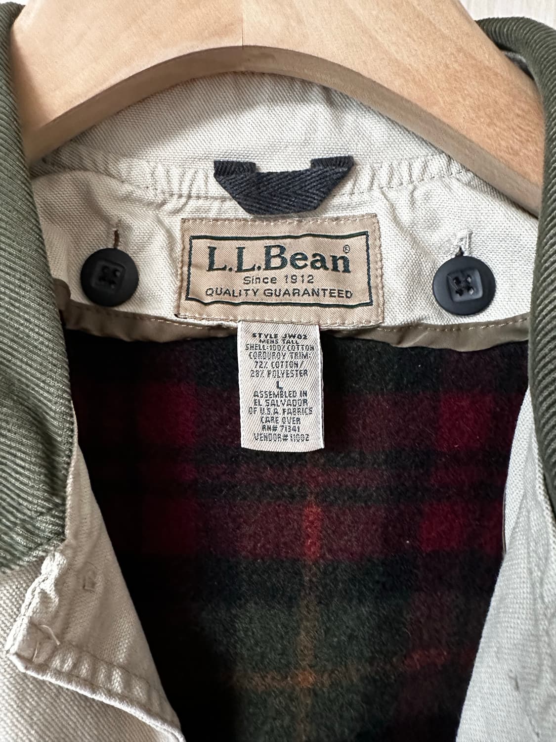 빈티지 LL BEAN 워크자켓 barn coat 상품이미지4