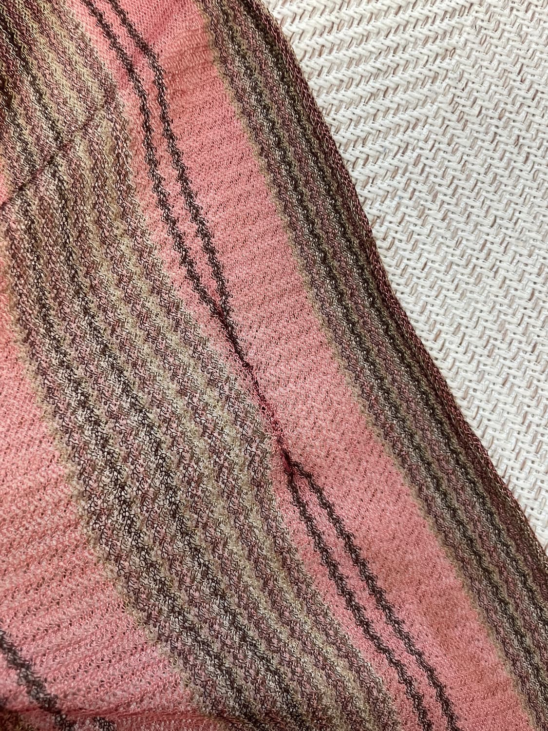 빈티지 이태리 스트라이프 머플러 J03945 상품이미지6