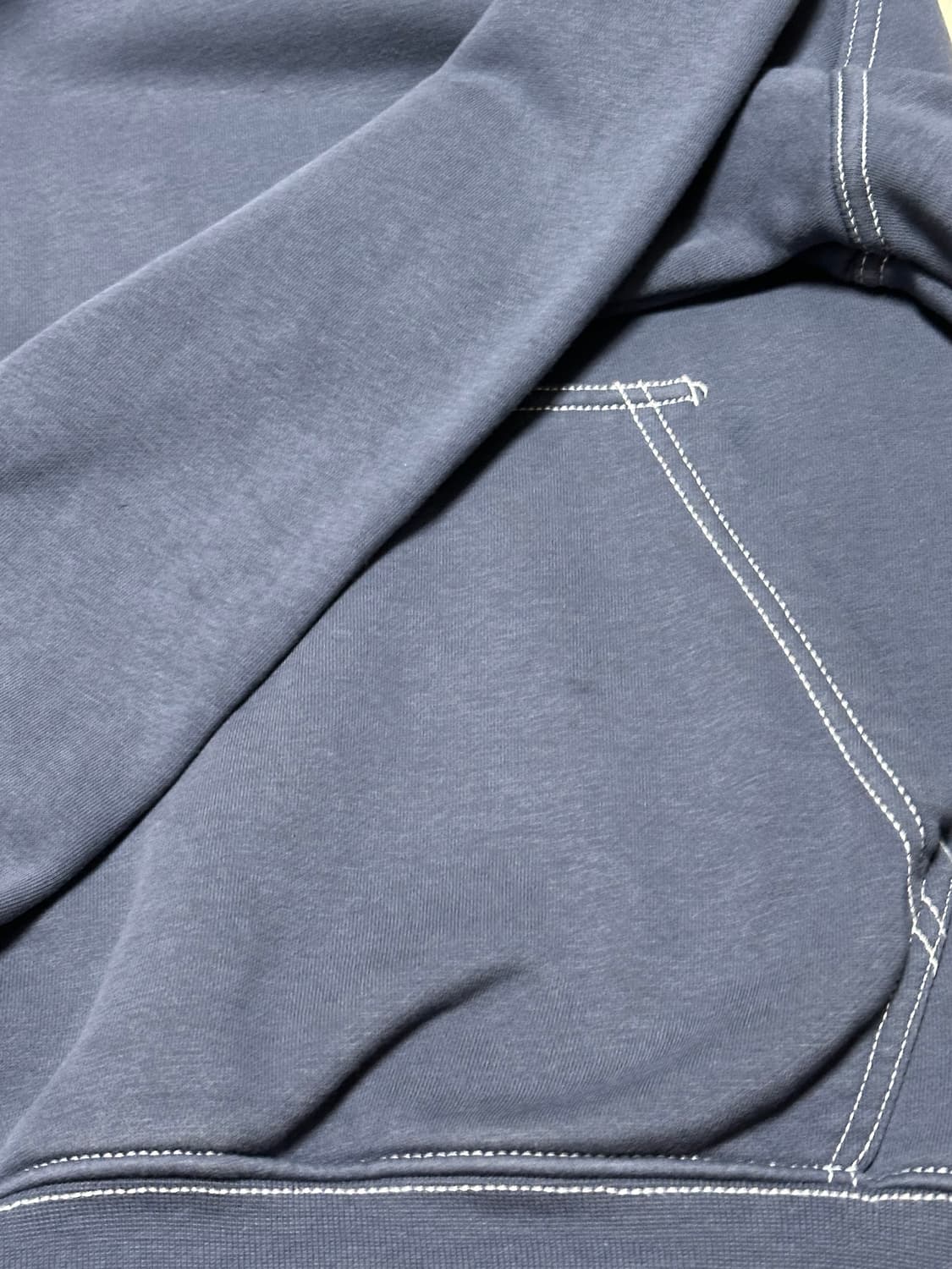 나이키 신형 더블 빅스우시 후드티 블루 상품이미지4