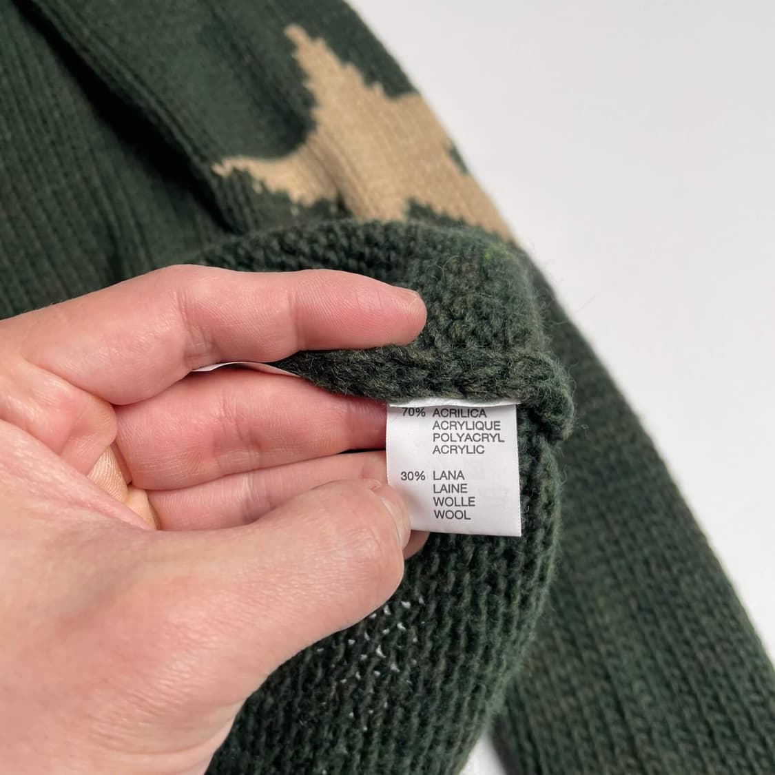 Susy mix 별 하트 울 블렌드 니트 자켓 (italy)   상품이미지6