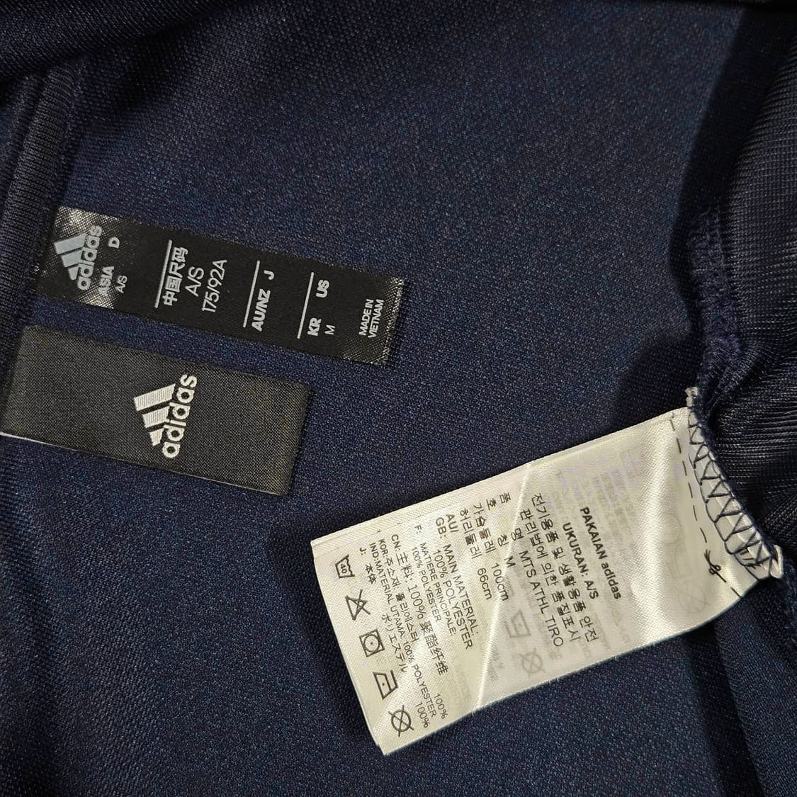 M 95) 아디다스 네이비 트랙탑 져지 상품이미지3