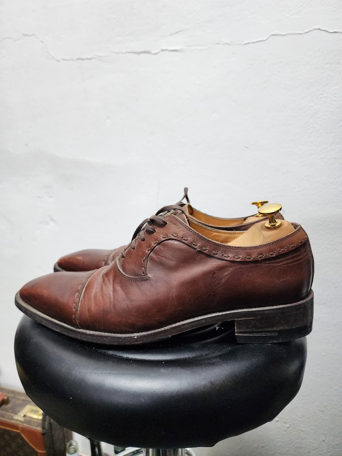 미소페 이슬링턴 리얼레더 윙팁 구두 상품이미지3