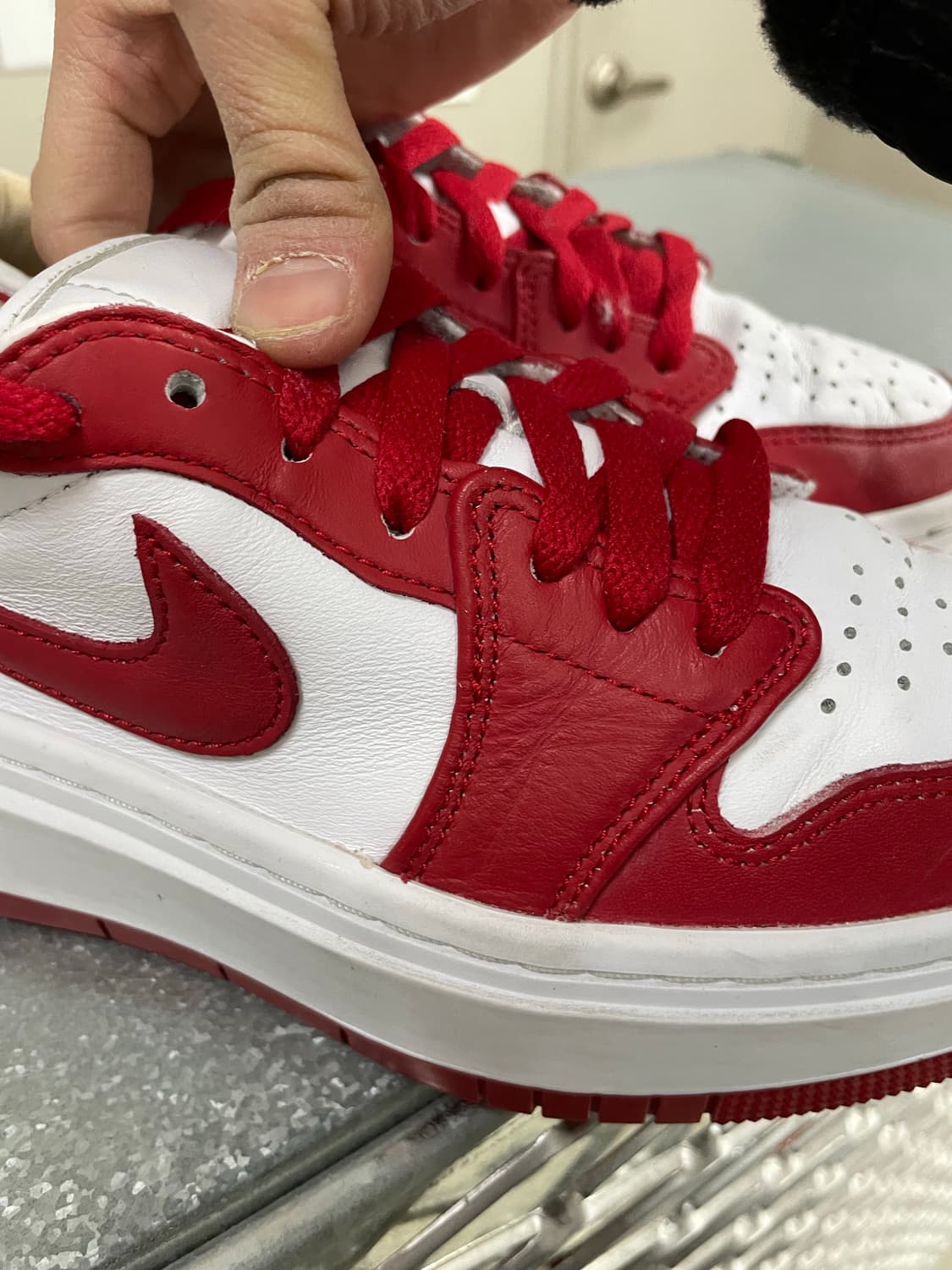 나이키 조던1 엘리베이트 로우 우먼스 레드 240 상품이미지10