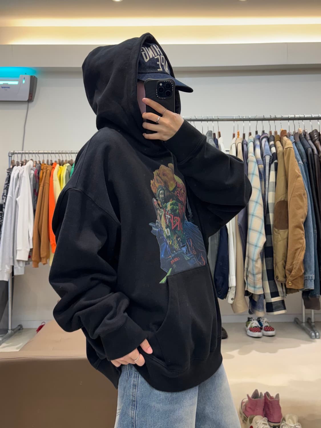 아워파스 그래픽 후드티 상품이미지8