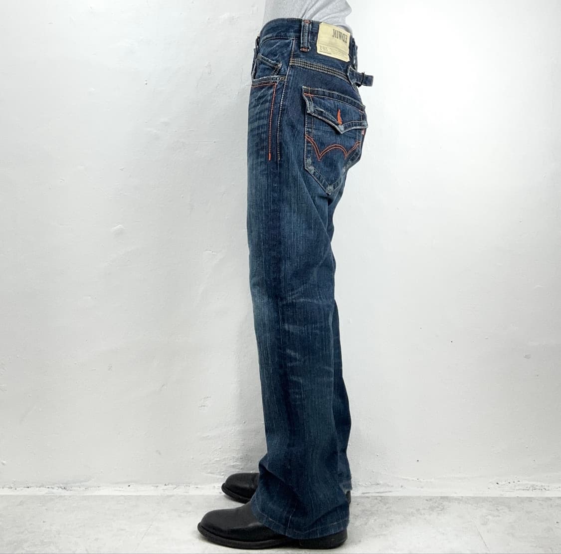 Edwin Western Flap Cinch Back Denim Pant 상품이미지3