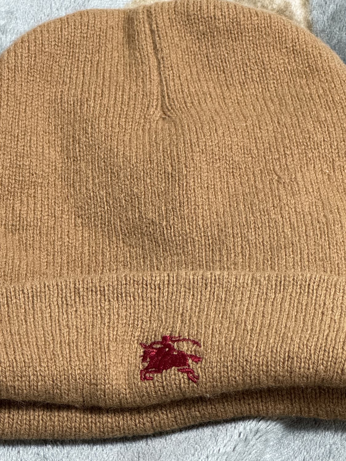 새상품) 버버리 램스울 비니 상품이미지5