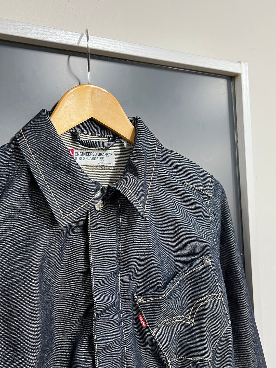 Levis 리바이스 엔지니어드 진스 인디고 데님 자켓 상품이미지2