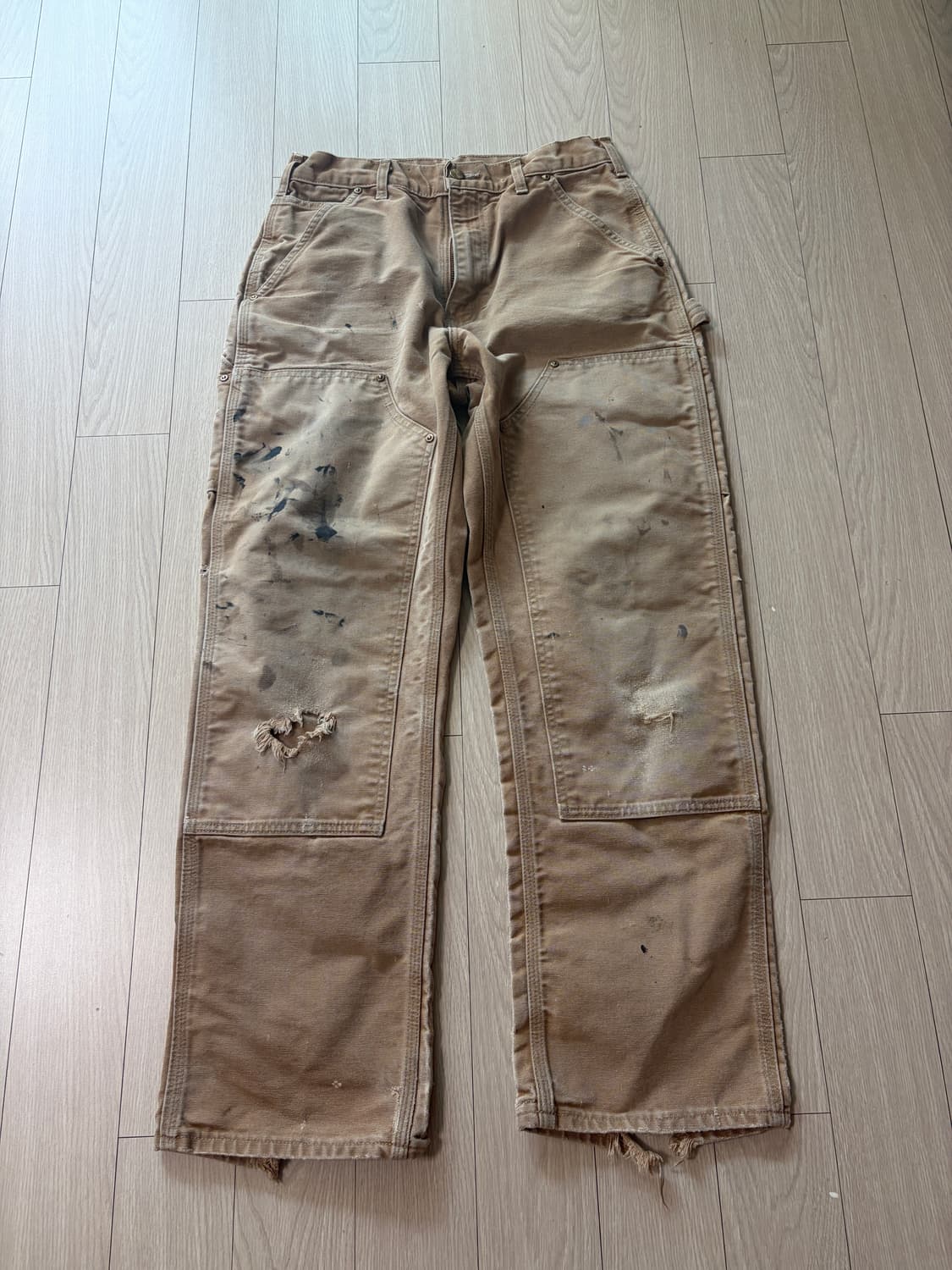 빈티지 USA 칼하트 더블니 브라운 30/30 상품이미지1