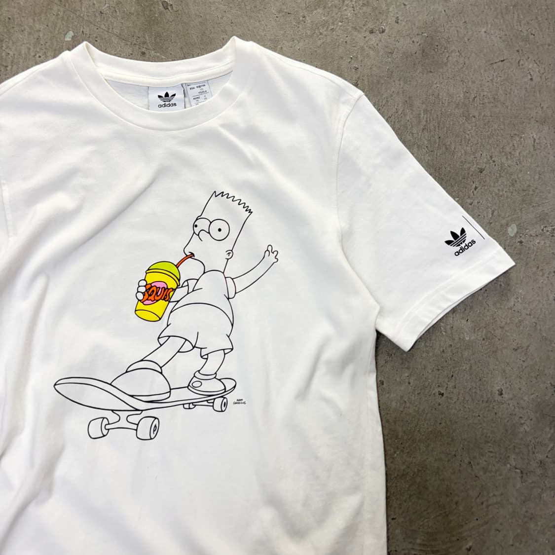 아디다스X디즈니 콜라보 심슨 반팔티[2255] 상품이미지3