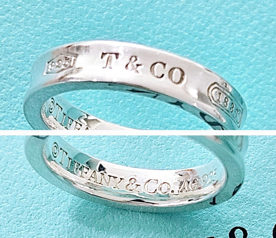 티파니앤코 1837네로우 반지 (us4.5/국내8호)[정품/풀세트] 상품이미지2