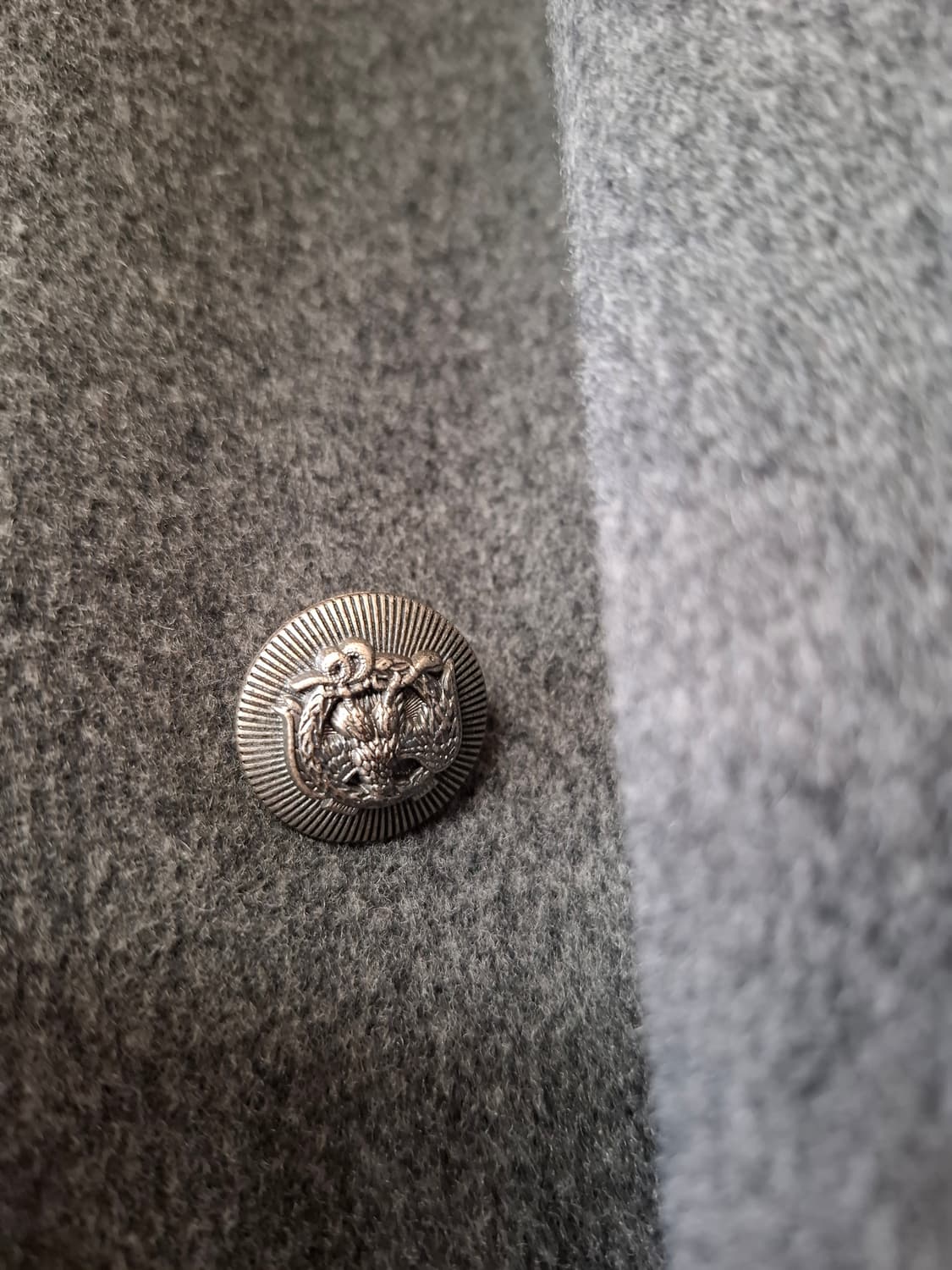 NO THX 울캐시 그레이 더블 코트 상품이미지6