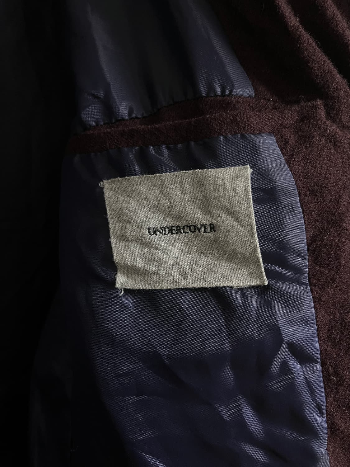 Undercover wool coat_AW12_2size 상품이미지5