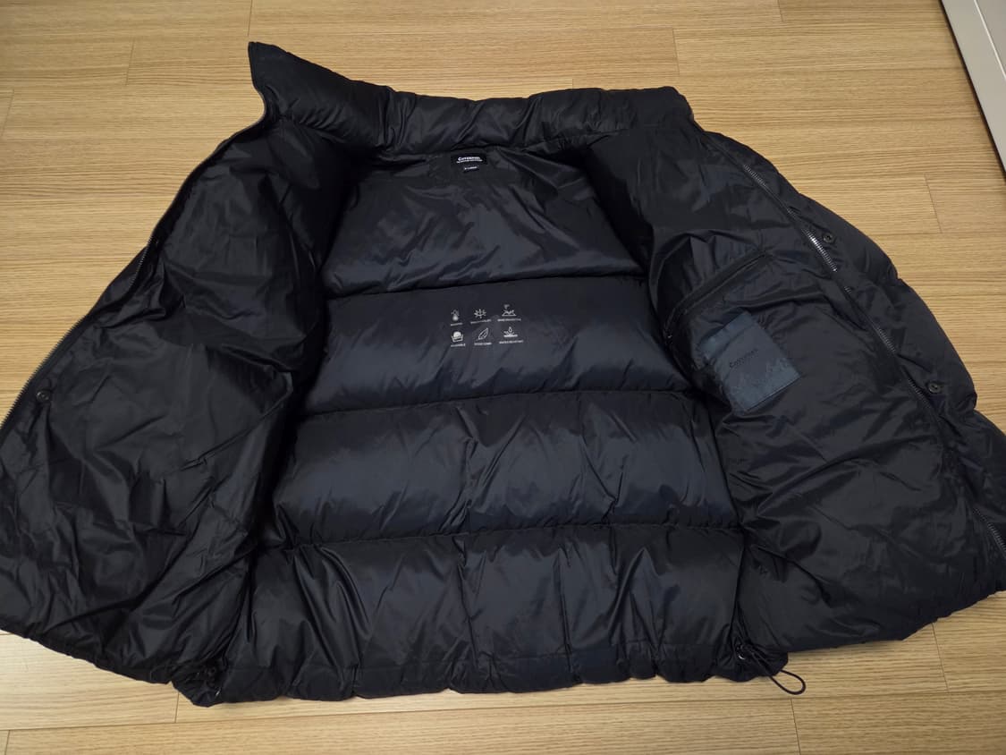 커버낫 프리미엄 헝가리 구스 다운 007 숏 푸퍼 패딩 상품이미지7