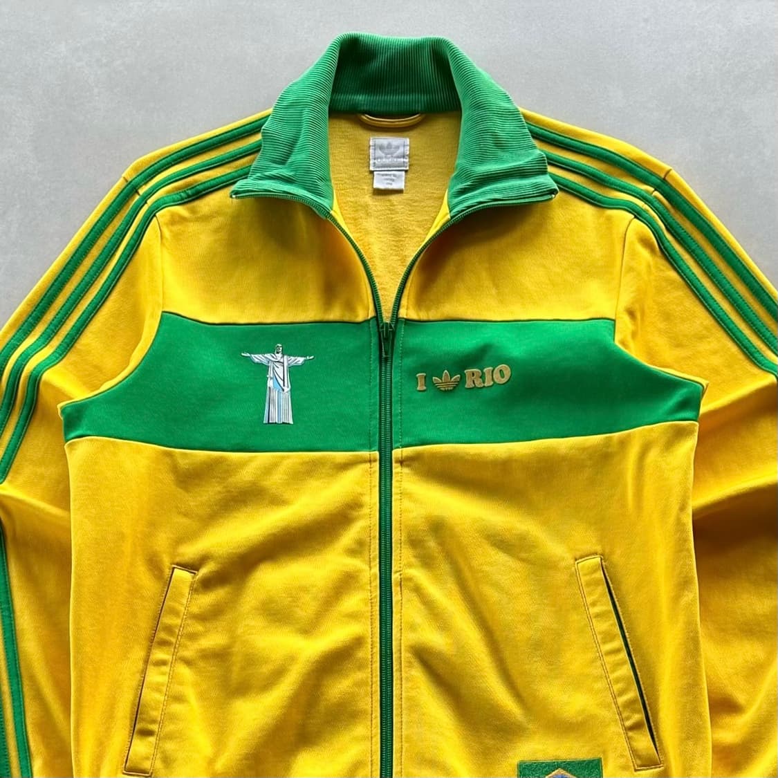 [L]아디다스 브라질 국대 트랙탑 져지 상품이미지3