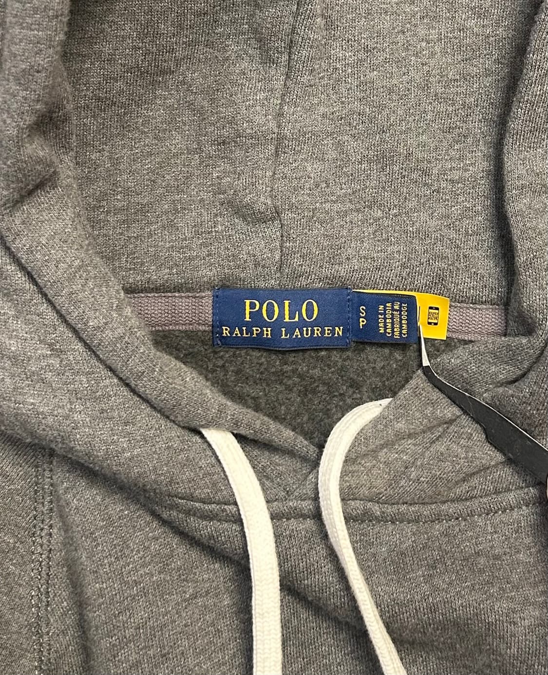 폴로 그레이 후드티 상품이미지10