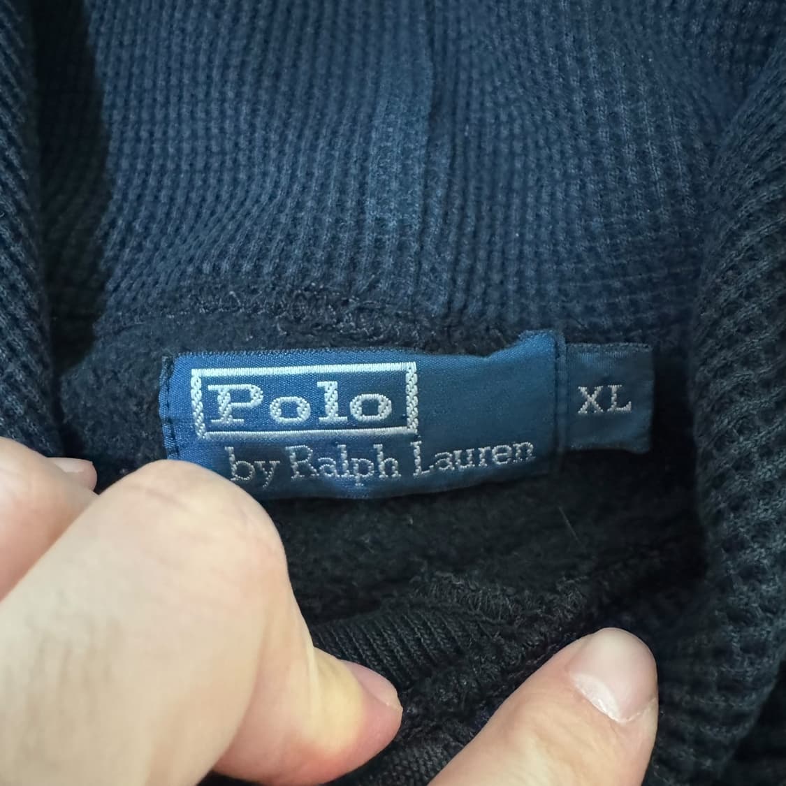 폴로 랄프로렌 블랙 빅폴로니 후드 상품이미지3