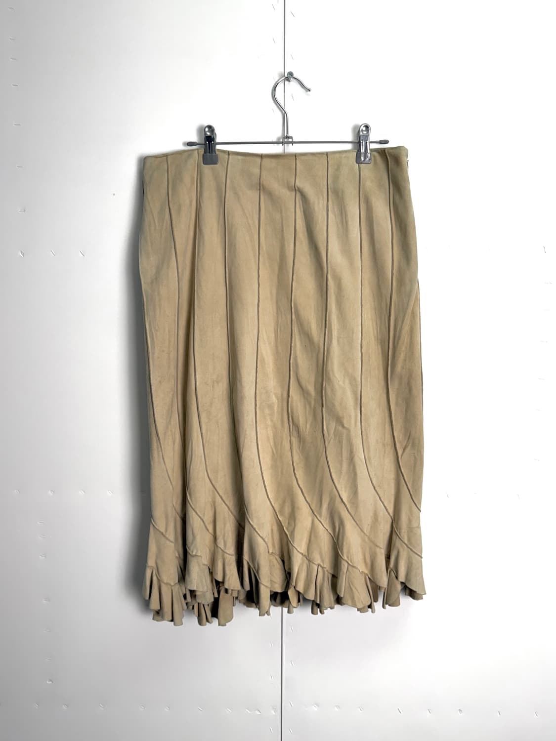 ermanno scervino 스웨이드 스커트 상품이미지1