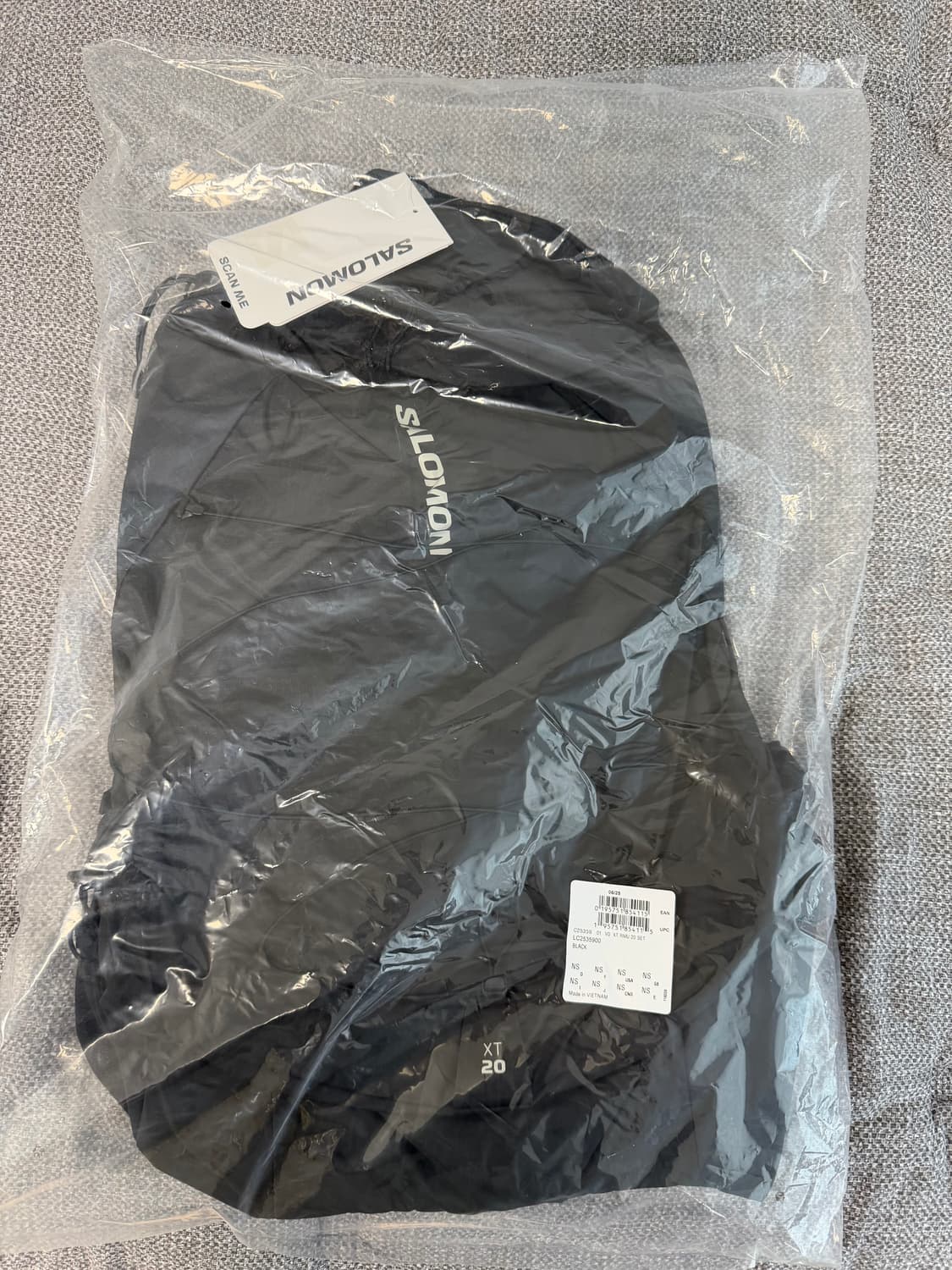 살로몬 XT 20 세트 백팩 블랙 상품이미지3