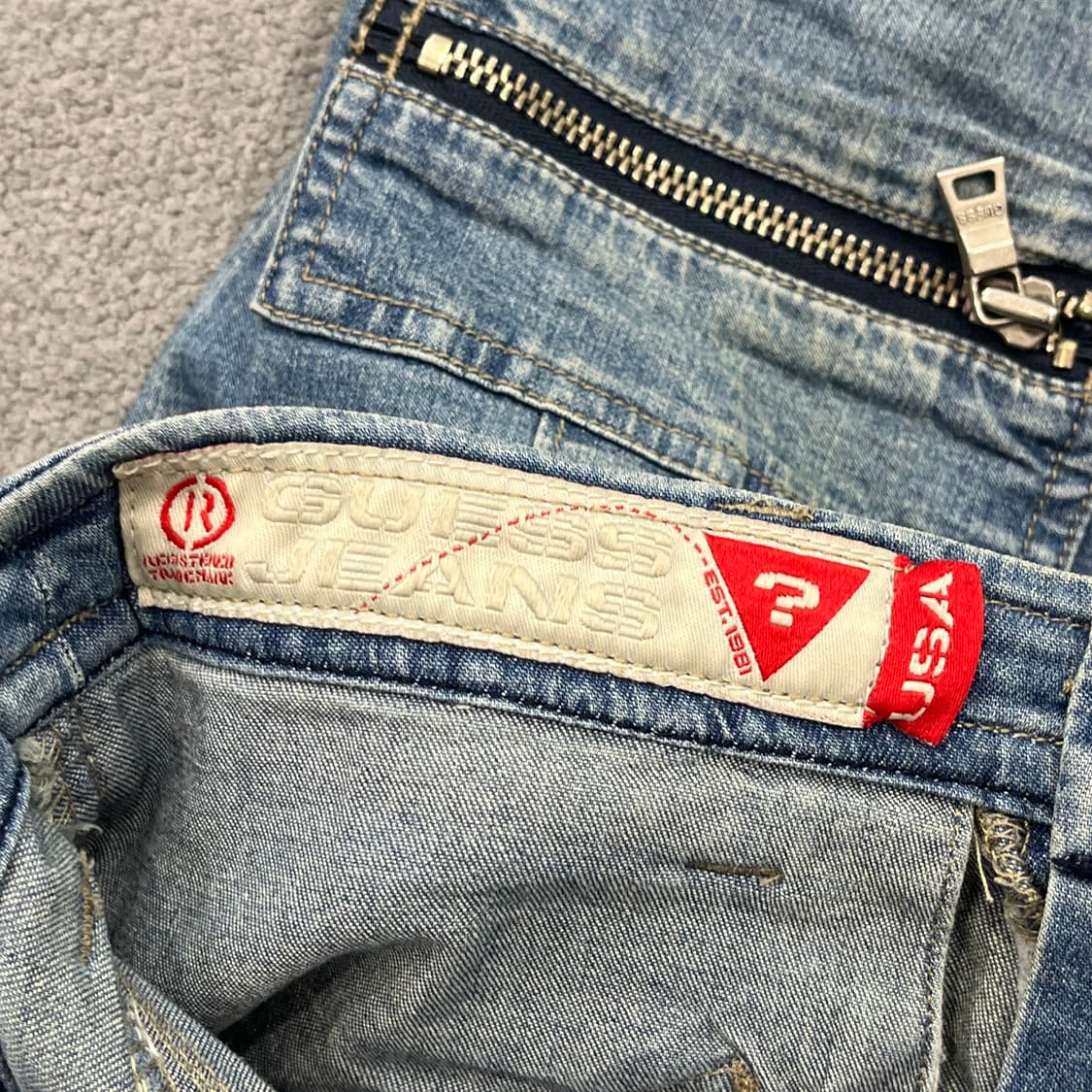 26 게스 USA 플레어 부츠컷 데님 상품이미지7