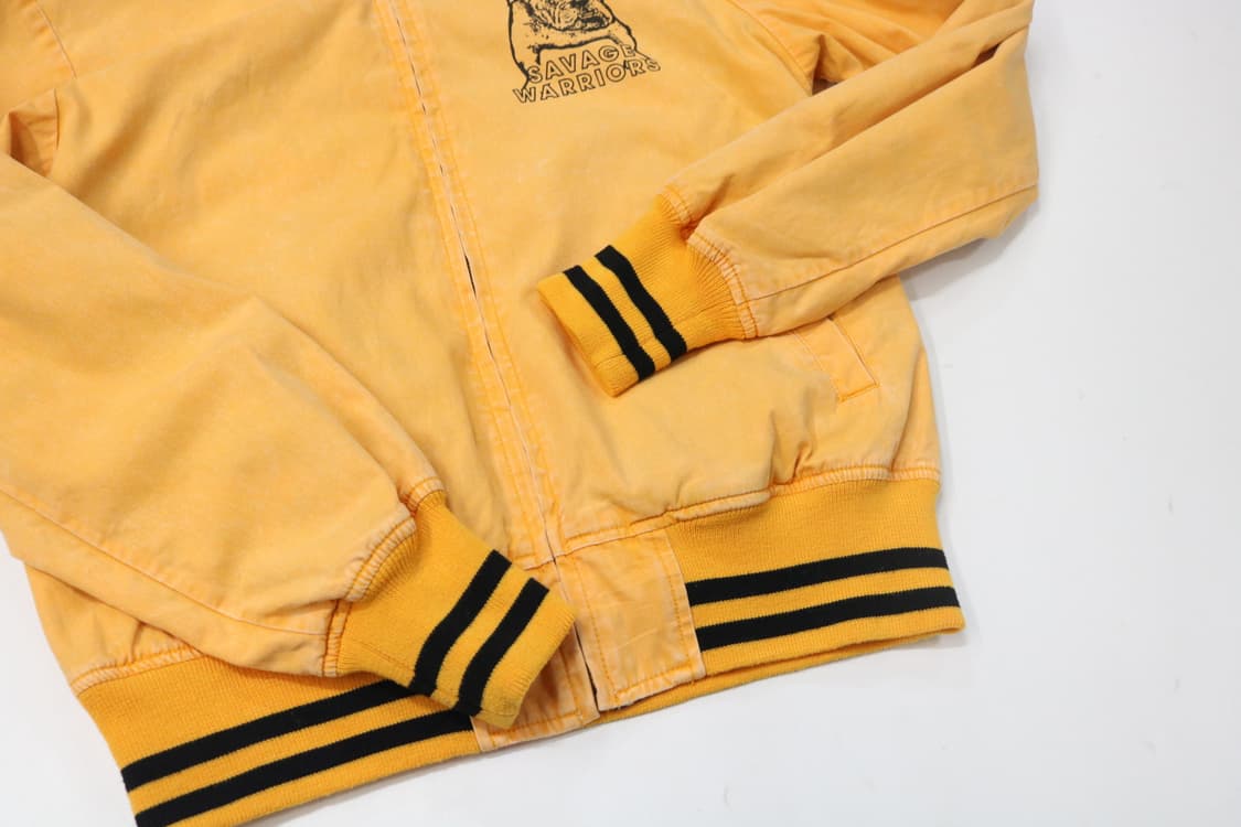 로데오크라운즈 리버시블 옐로우 워싱 불독 바시티 자켓 (2) 상품이미지5