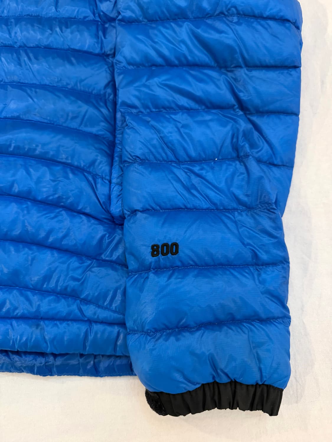 노스페이스 800필 써밋 옵티멈 구스 경량패딩 블루 상품이미지4