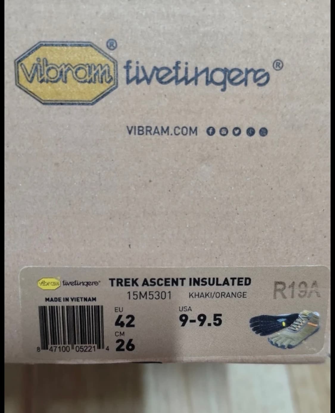 비브람 파이브 핑거스 42사이즈 판매 상품이미지4