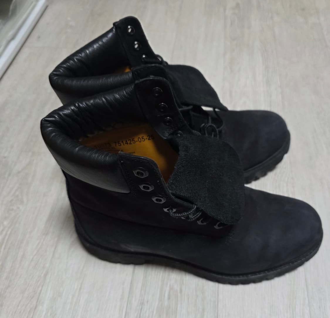 팀버랜드 6인치 프리미엄 블랙부츠(260~265) 상품이미지2