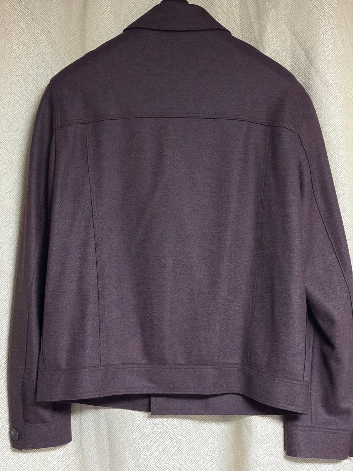 [50] 해리스 워프 런던 버진 울 웨스턴 자켓 브라운 상품이미지2