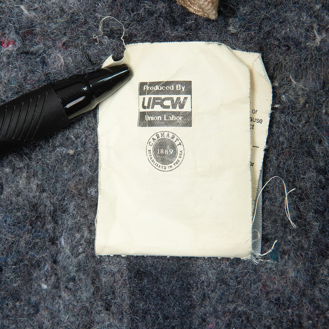 [120] 00s 칼하트 USA 메이드 C02 블랭킷 라이닝 쵸어코트  상품이미지9