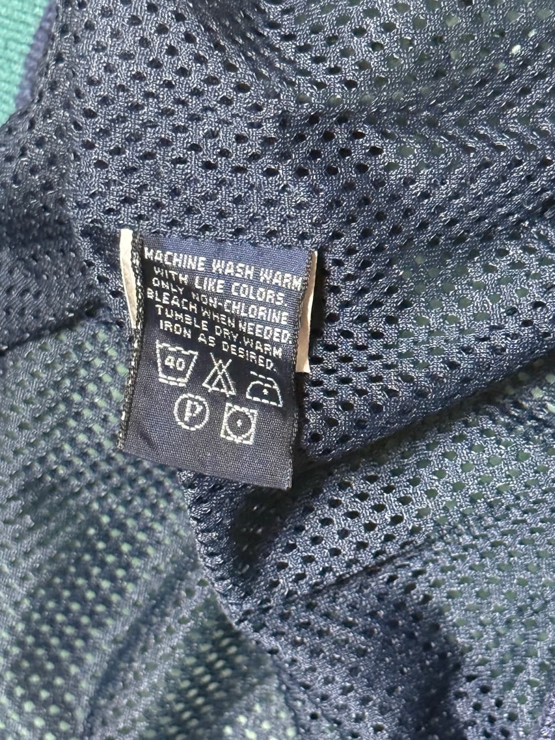 EBTEK(에디바우어) 브이넥 나일론 풀오버 90s 상품이미지9