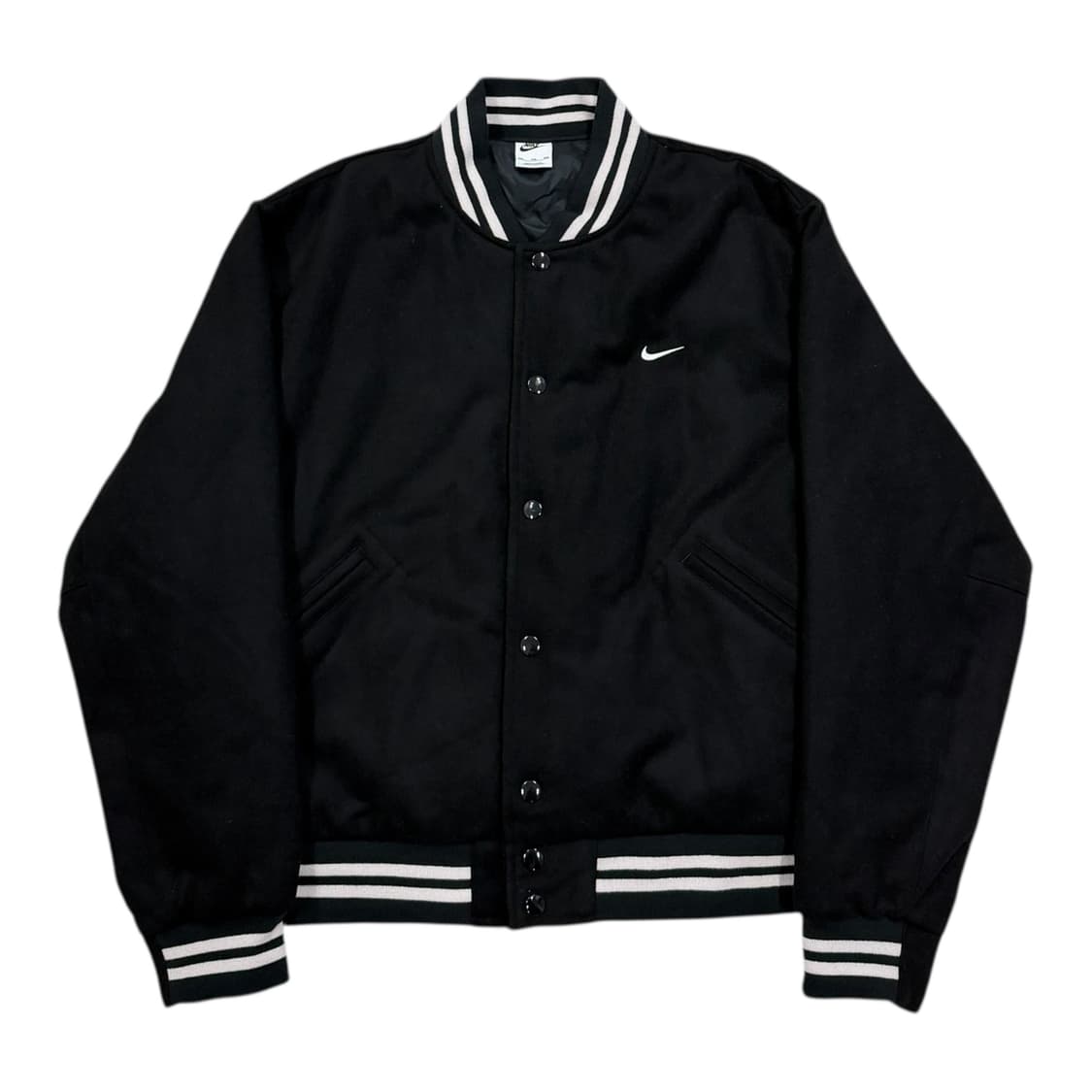 나이키 NSW 어센틱 바시티 야구점퍼 자켓 블랙 2XL 상품이미지1