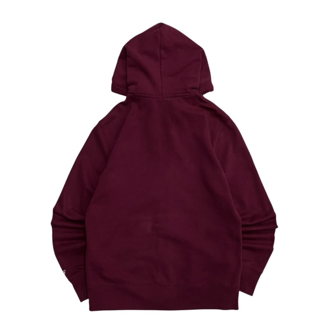 후아유 센터로고 와인 후드집업 M 상품이미지3