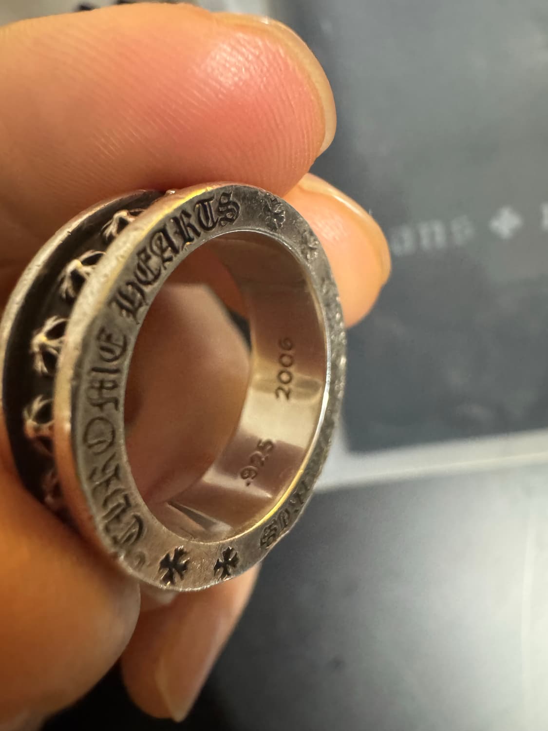 크롬하츠 미니플러스링 상품이미지2