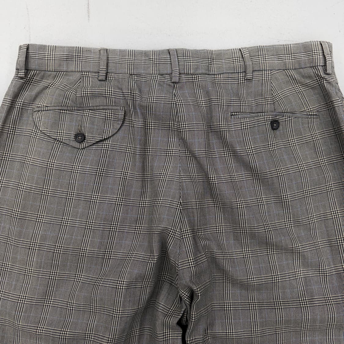 폴로 핀턱 체크 코튼 치노팬츠 상품이미지5