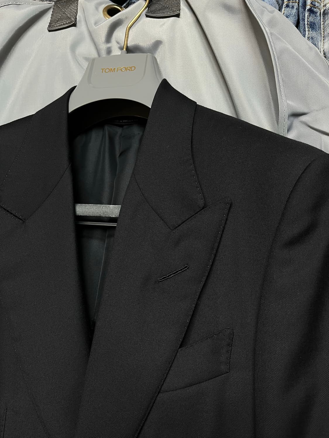 톰포드 쉘튼 블랙 수트 46R 상품이미지3