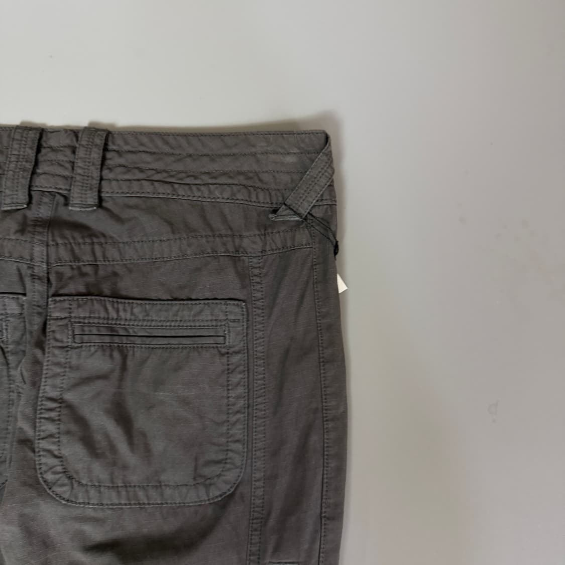 (30) 에디바우어 y2k 딥차콜 하단버클 카고 팬츠 상품이미지7