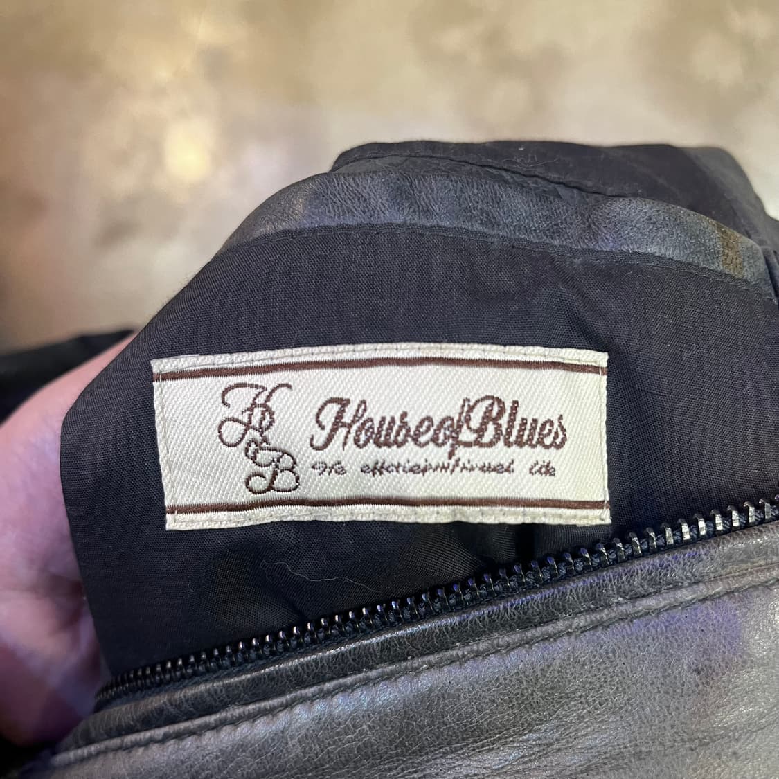 House of blues 레더 자켓 상품이미지6