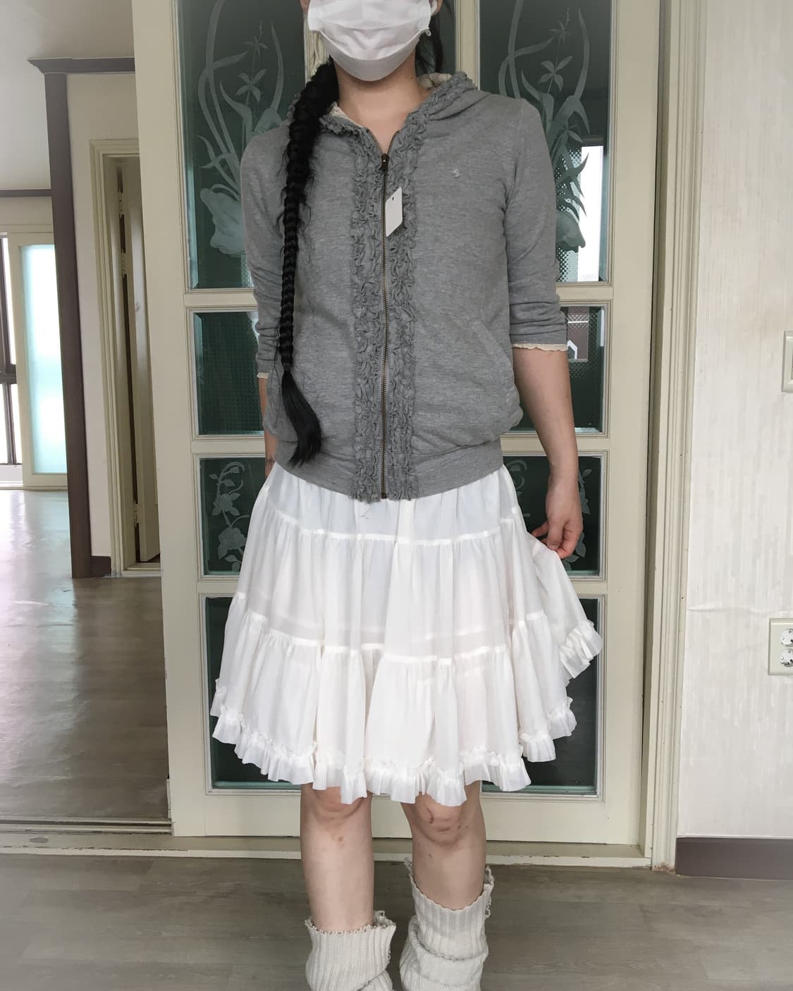 White layer mini skirt 상품이미지4