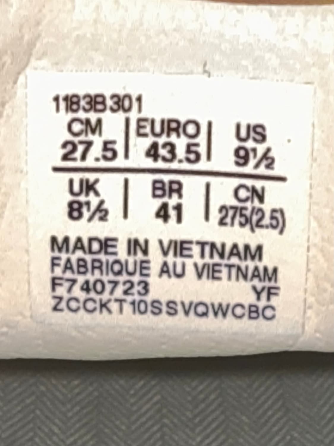 오니츠카타이거 멕시코 66 SD 크림 블랙 275 상품이미지7