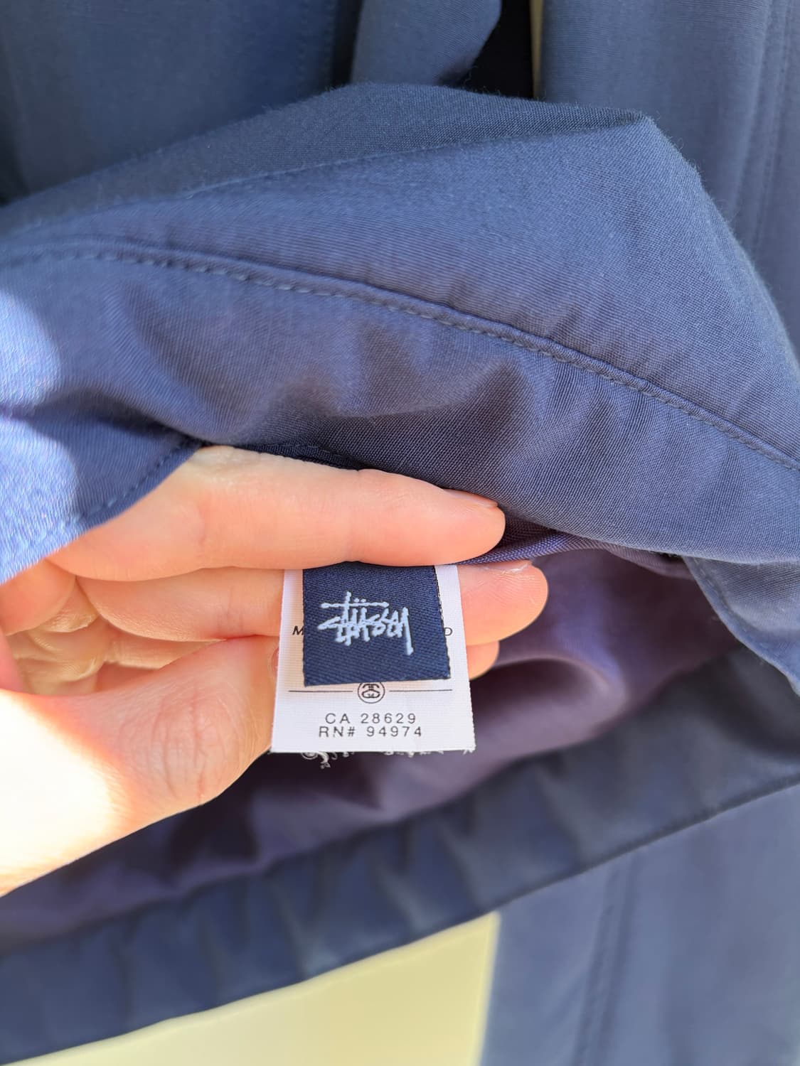 90s 미제 Stussy 폴리코튼 혼방 1세대 자켓 상품이미지7