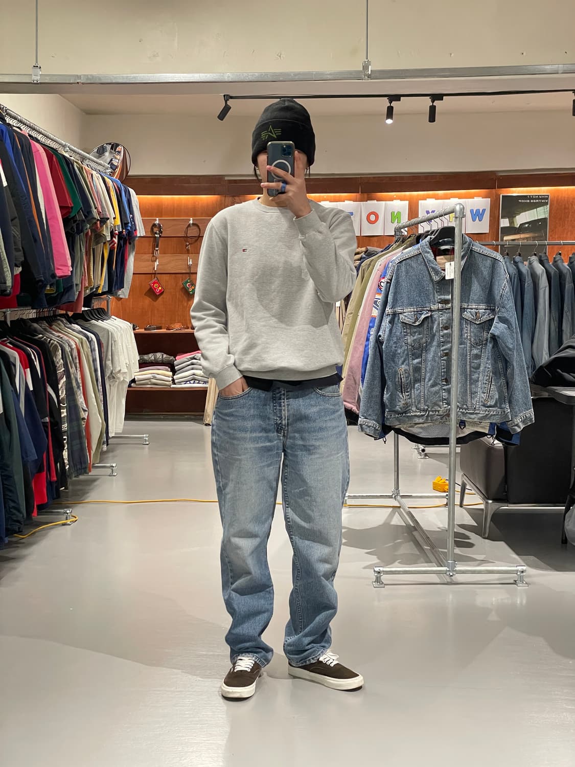 90’s 리바이스 오렌지탭 615 데님 팬츠   상품이미지5