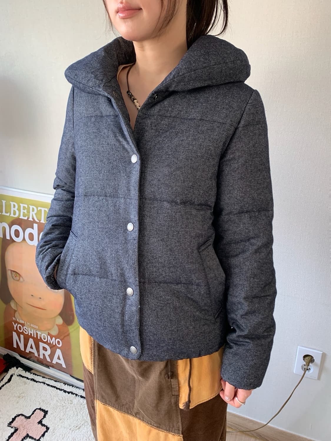 San Francisco denim down jumper 상품이미지2