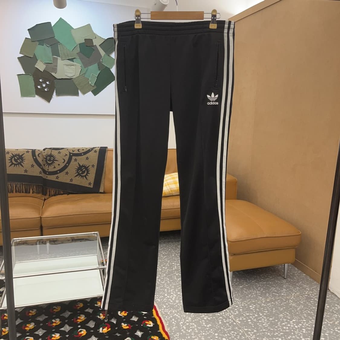 아디다스 베이직 오리지널 삼선 대장핏 트랙팬츠 90 C07195 상품이미지3