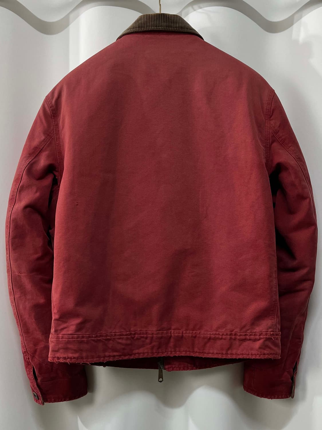 90's 폴로 랄프로렌 91-b 살몬핑크 디스트레스드 디트로이트 워크자켓 상품이미지2