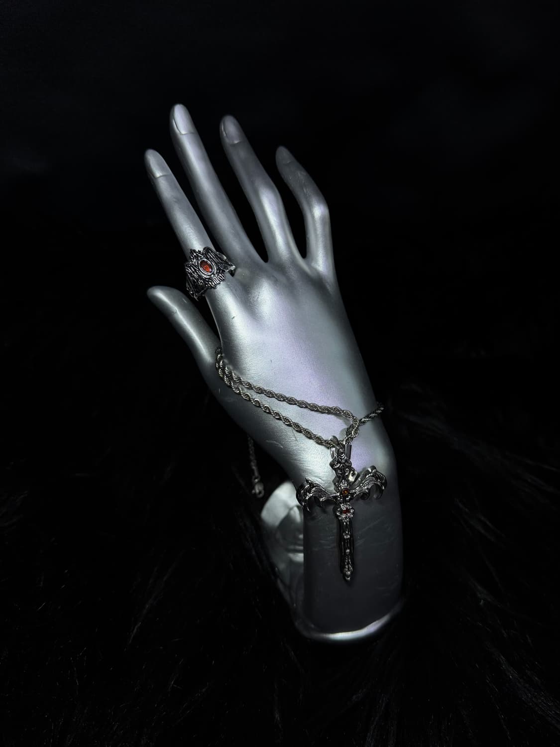 yordy cubic red ring  상품이미지1