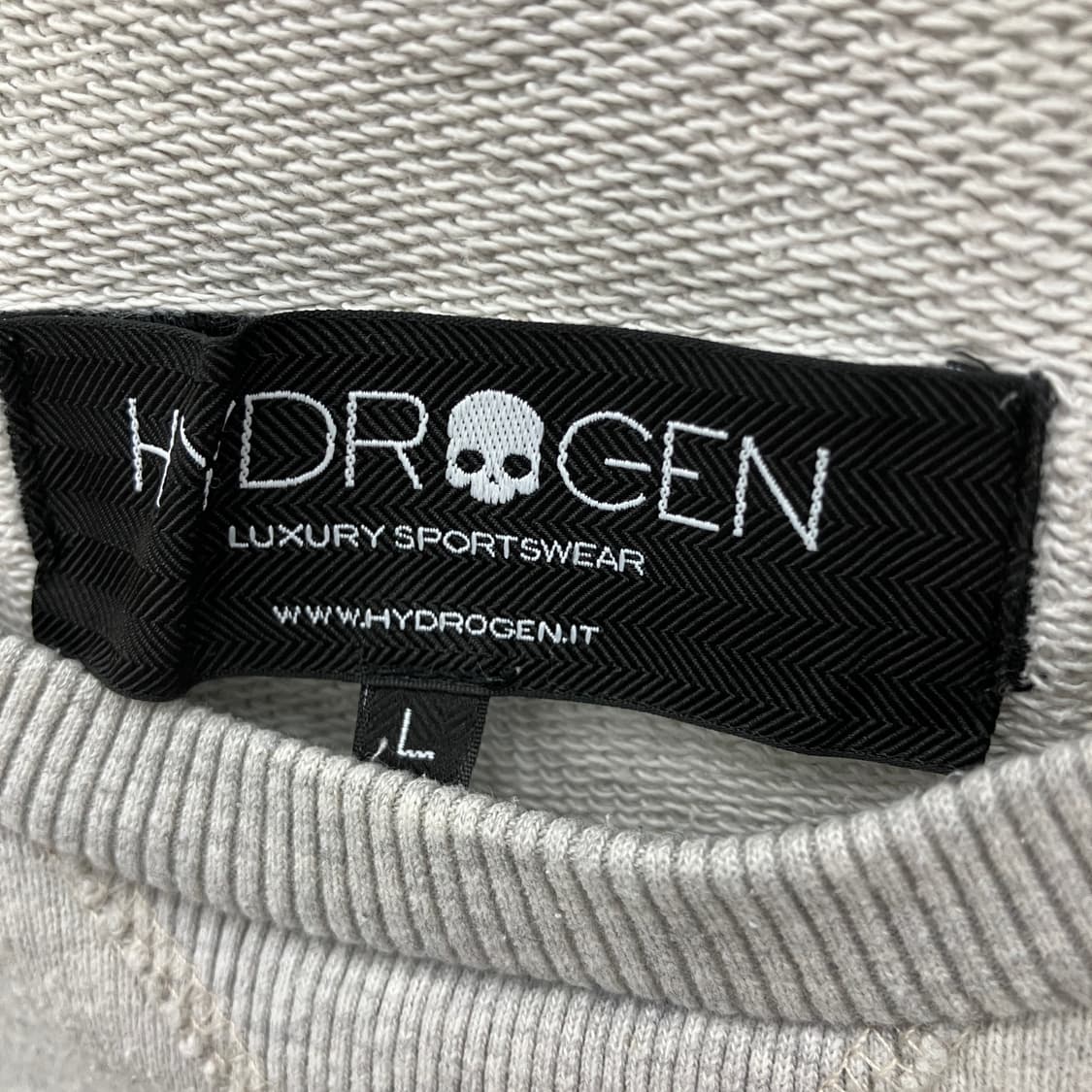 하이드로겐 그레이 스웨트셔츠 L 상품이미지3